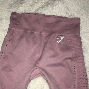 Gymshark Flawless Knit Tight - Washed Lavender